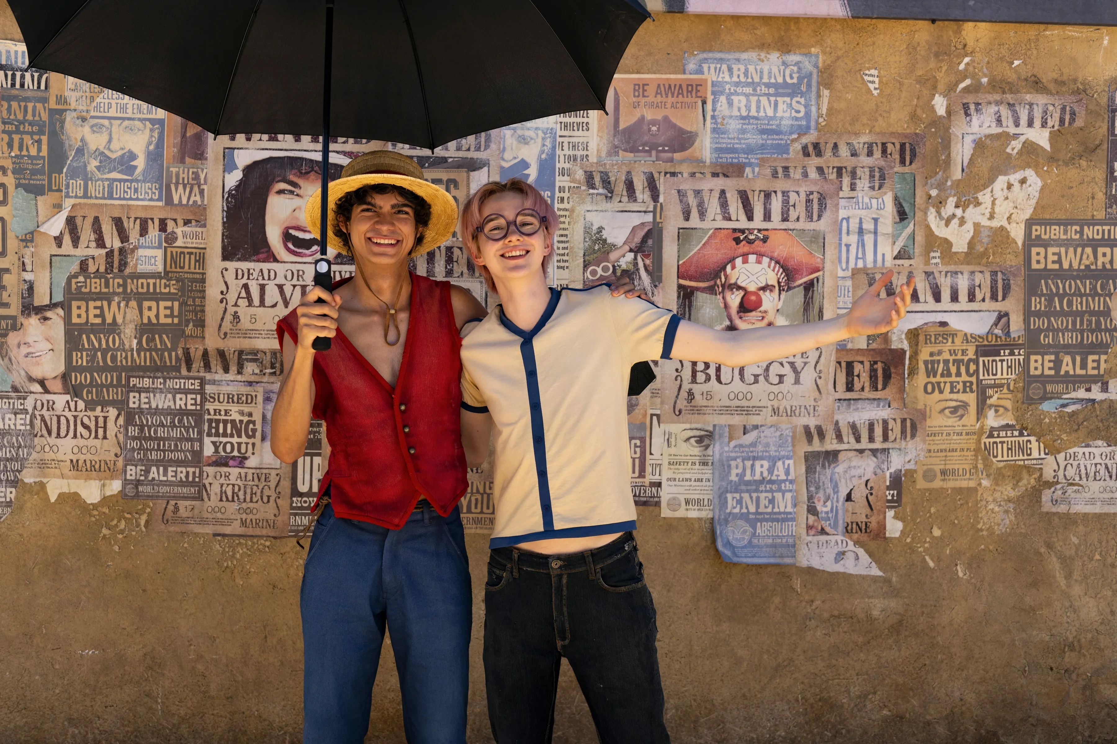 イニャキ・ゴドイ（ルフィ）&モーガン・デイヴィス（コビー）