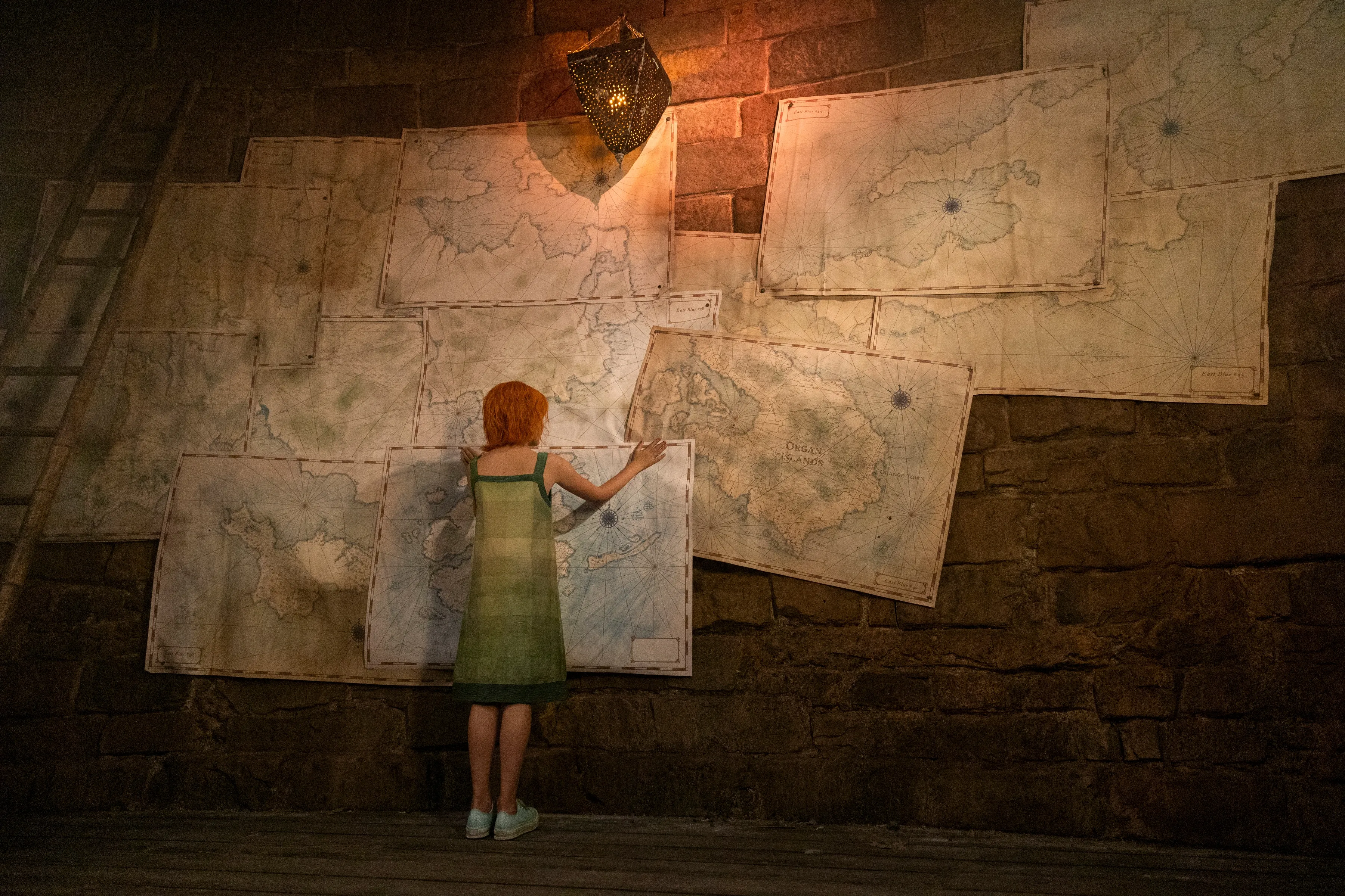 ナミは幼少の頃から海図を描く才に溢れていた