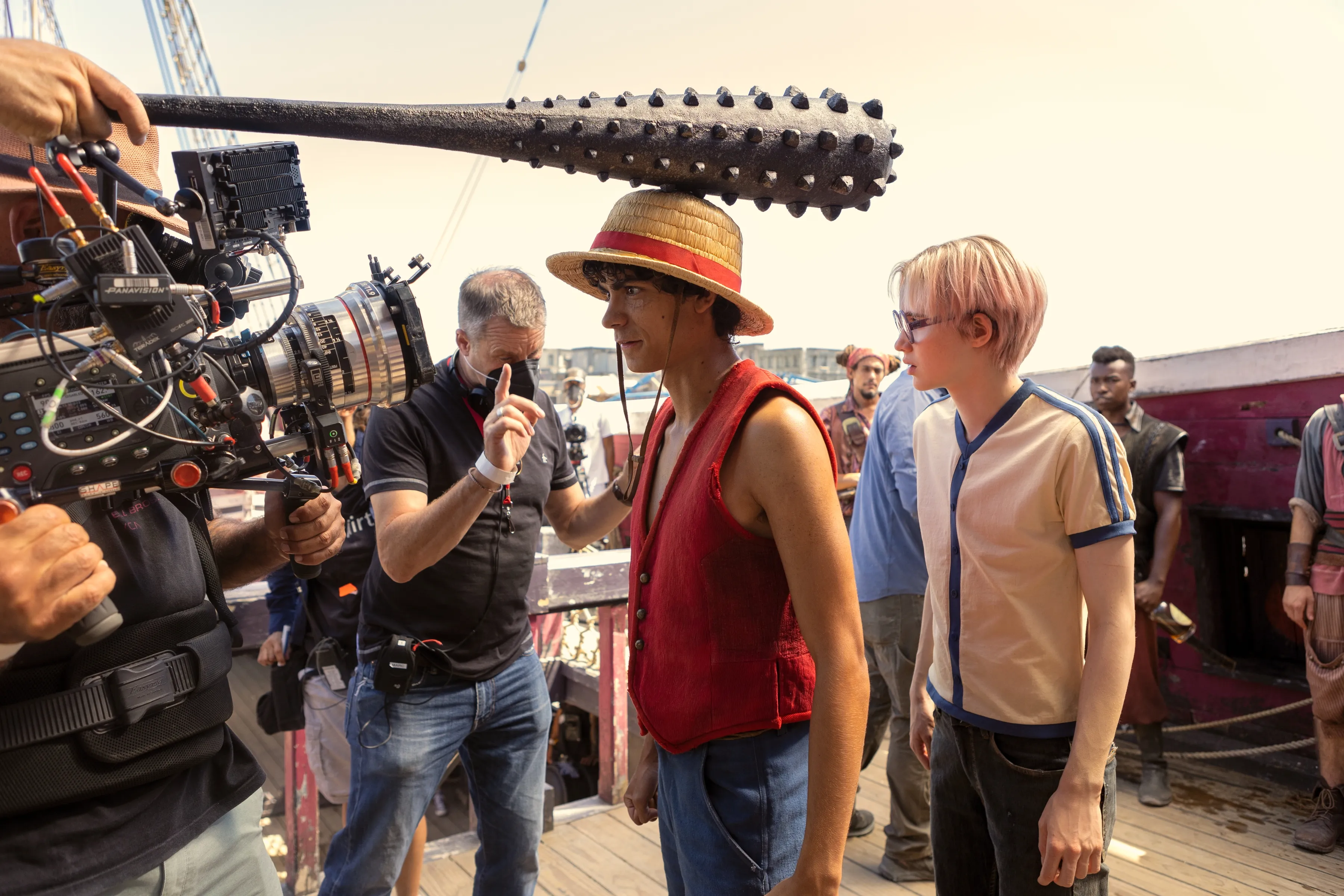 イニャキ・ゴドイ（ルフィ）&モーガン・デイヴィス（コビー）