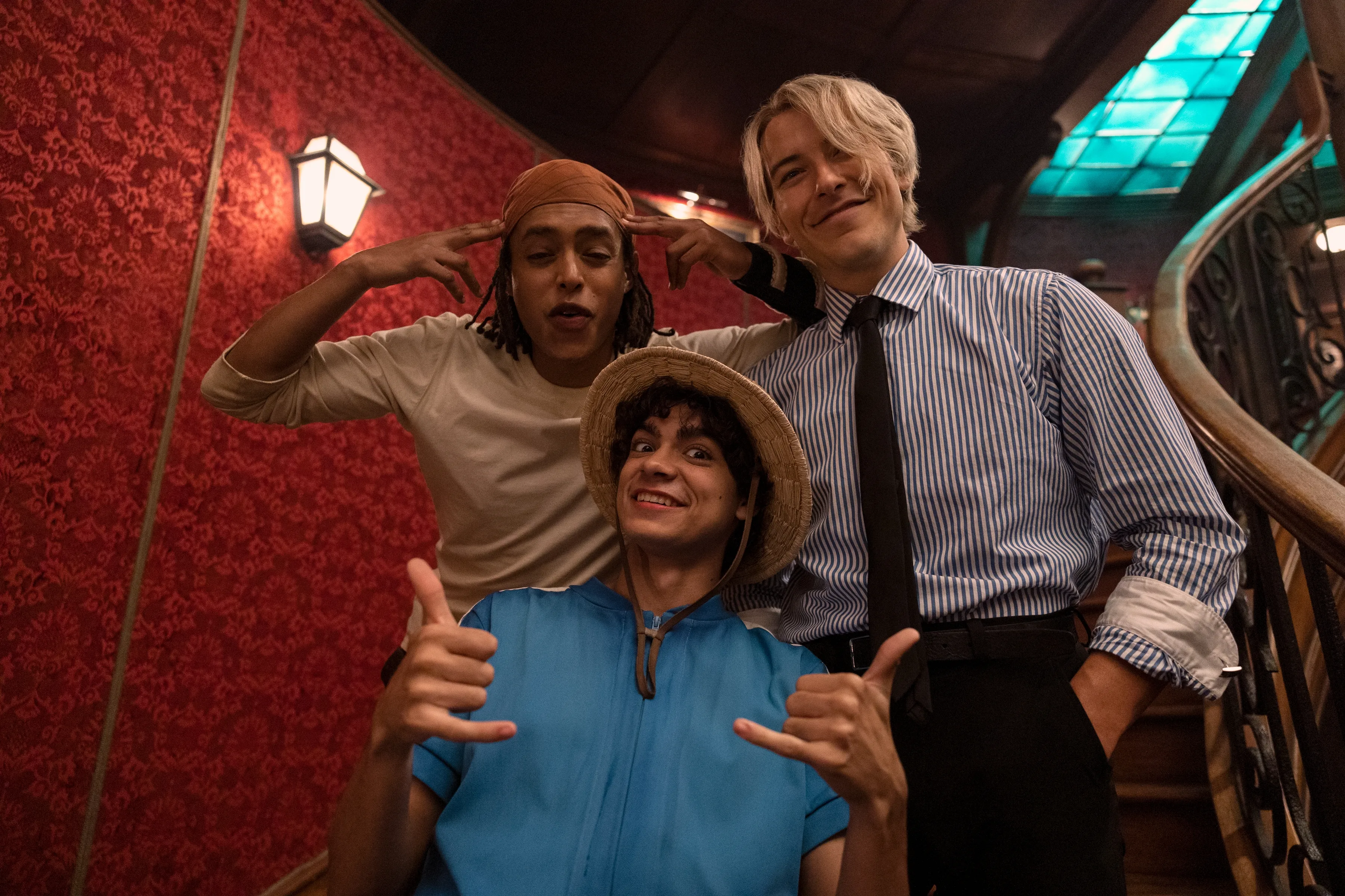 イニャキ・ゴドイ（ルフィ）&ジェイコブ・ロメロ（ウソップ）&タズ・スカイラー（サンジ）