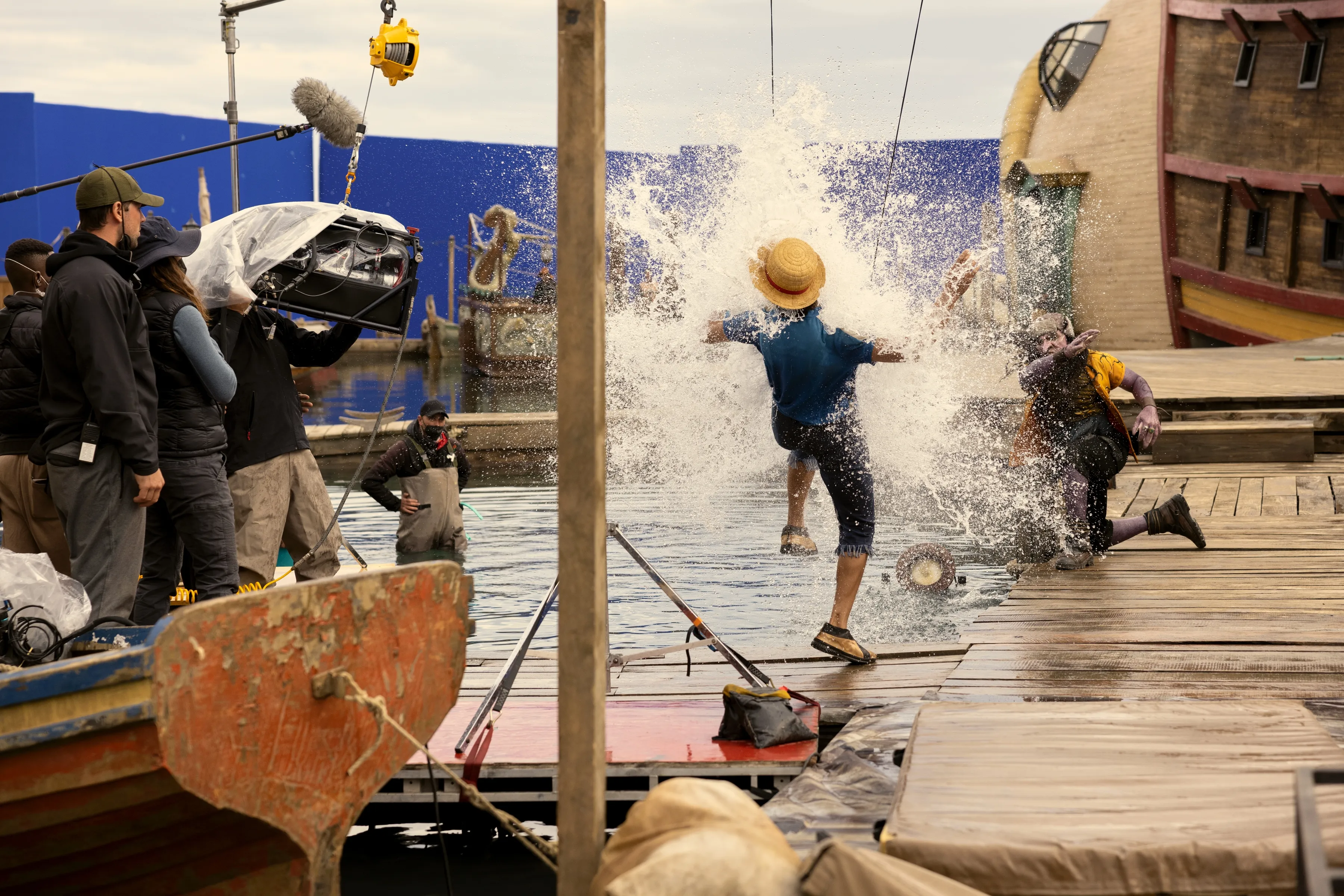 メイキングカット / ルフィのピンチ