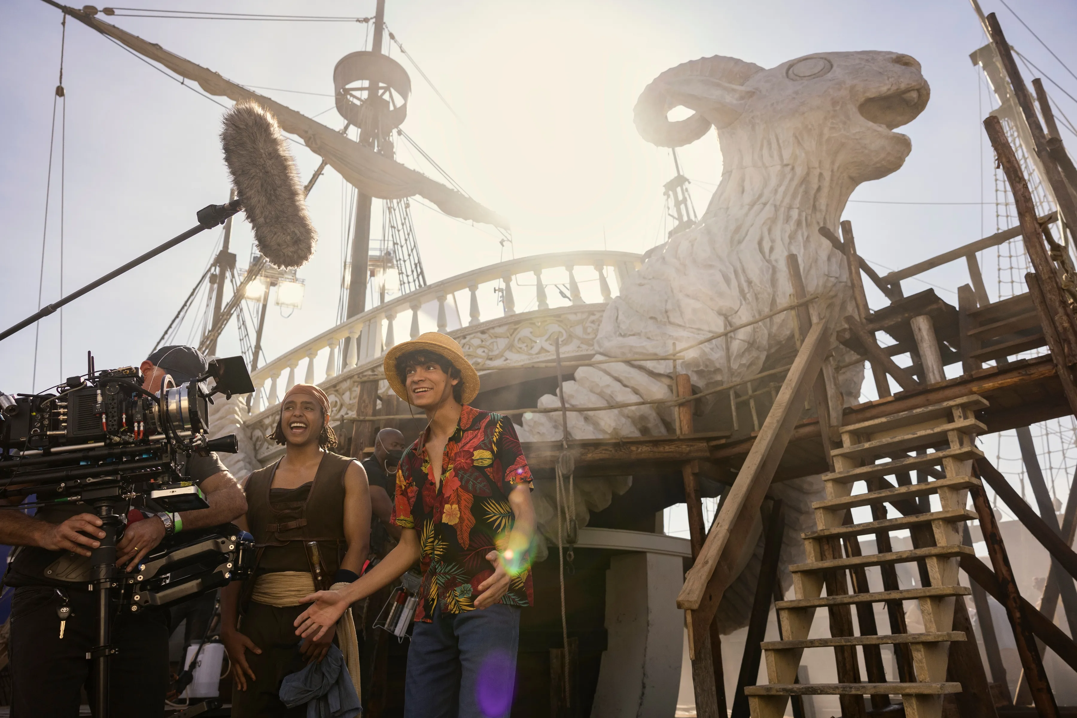 イニャキ・ゴドイ（ルフィ）&ジェイコブ・ロメロ（ウソップ）&メリー号