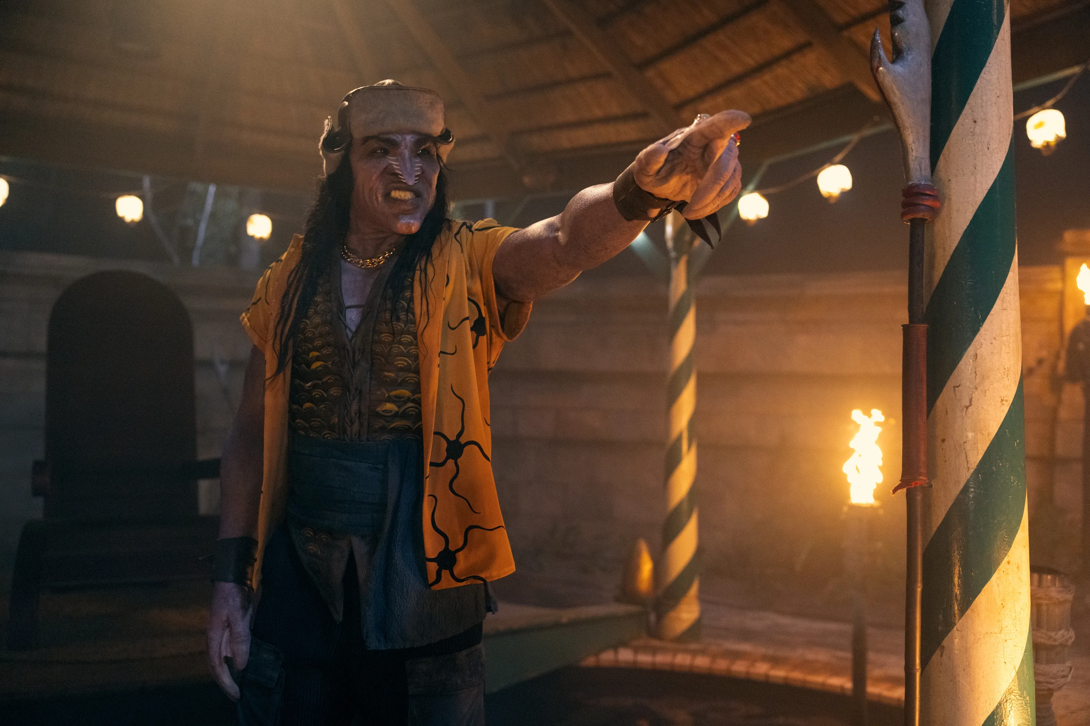 ノコギリのような鋭い鼻