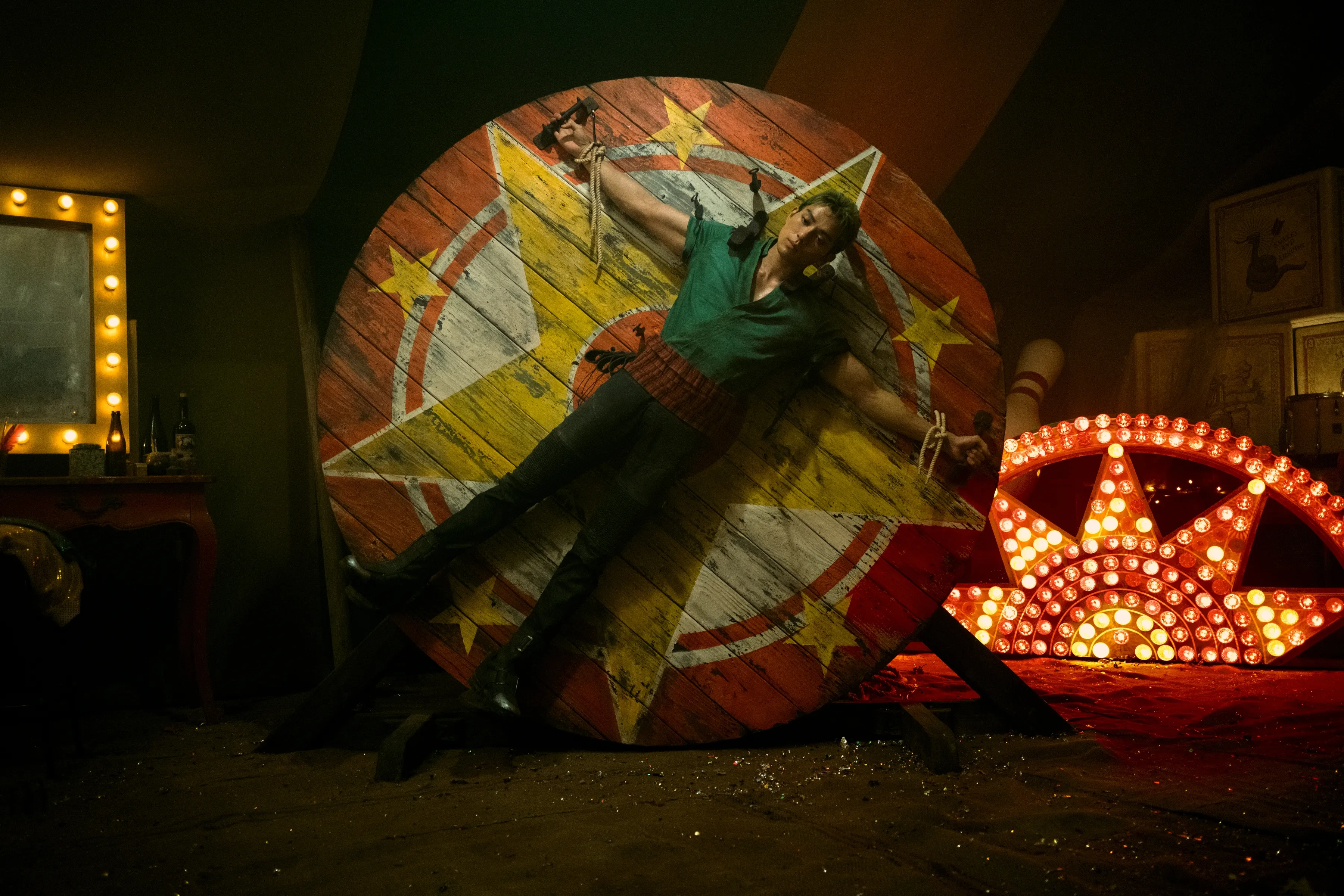 磔にされるゾロ