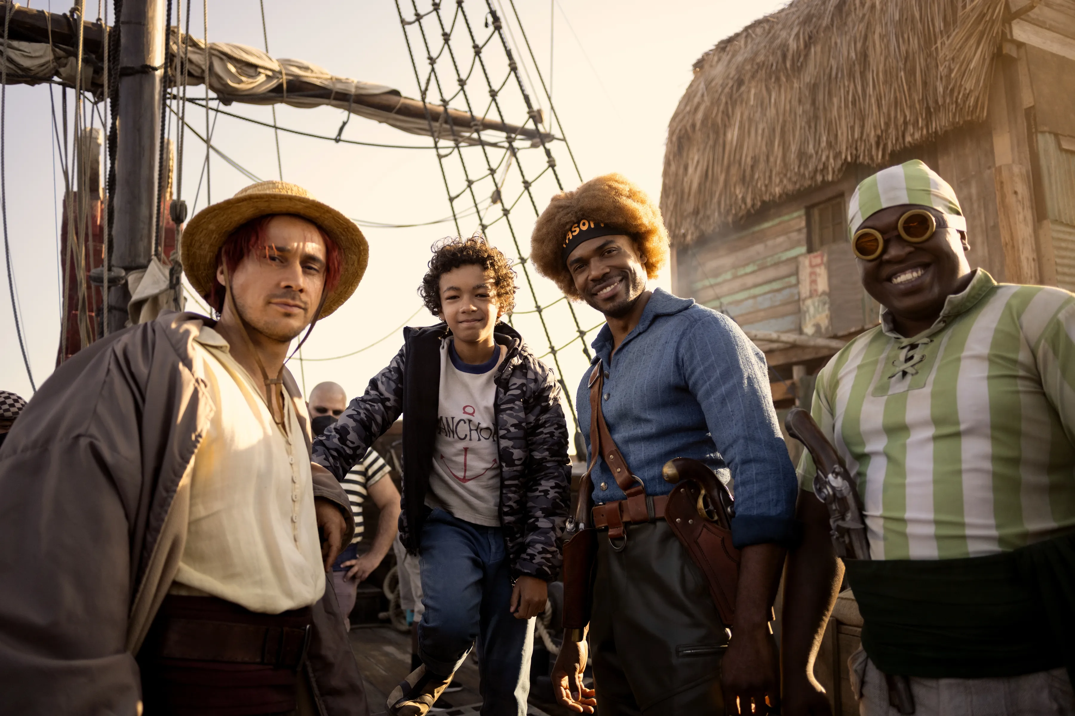 コルトン・オソリオ（ルフィ(幼少期)）と赤髪海賊団