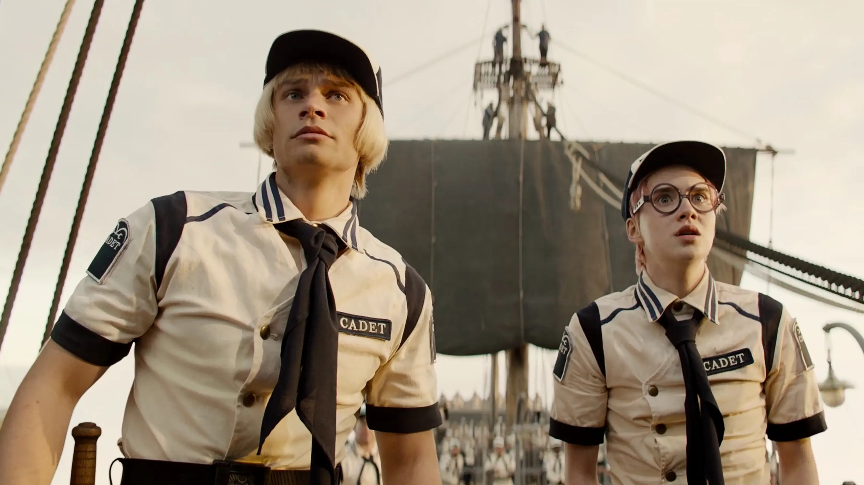 コビーとヘルメッポ、これからの海軍を担う二人