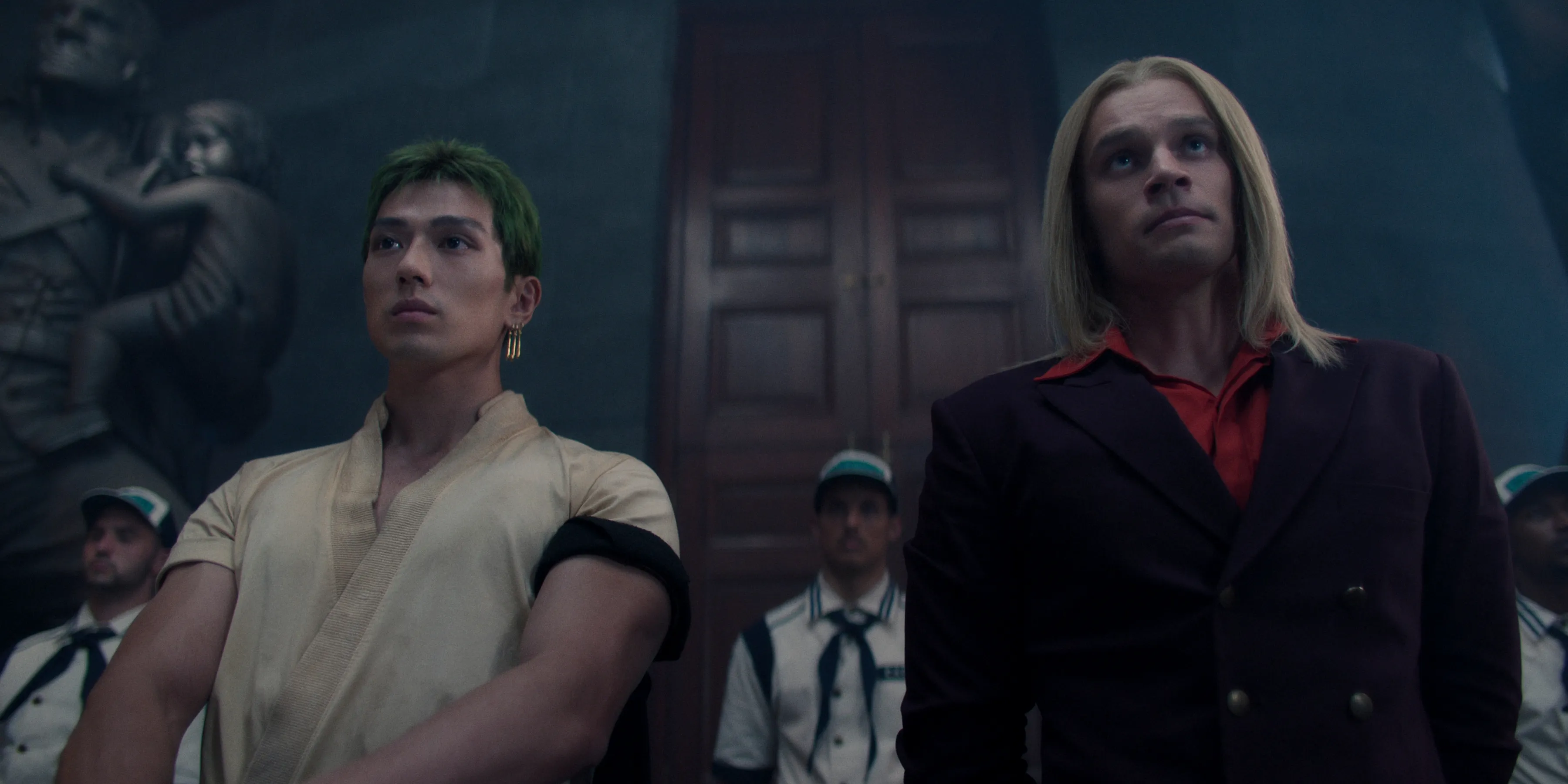 連行されたゾロ