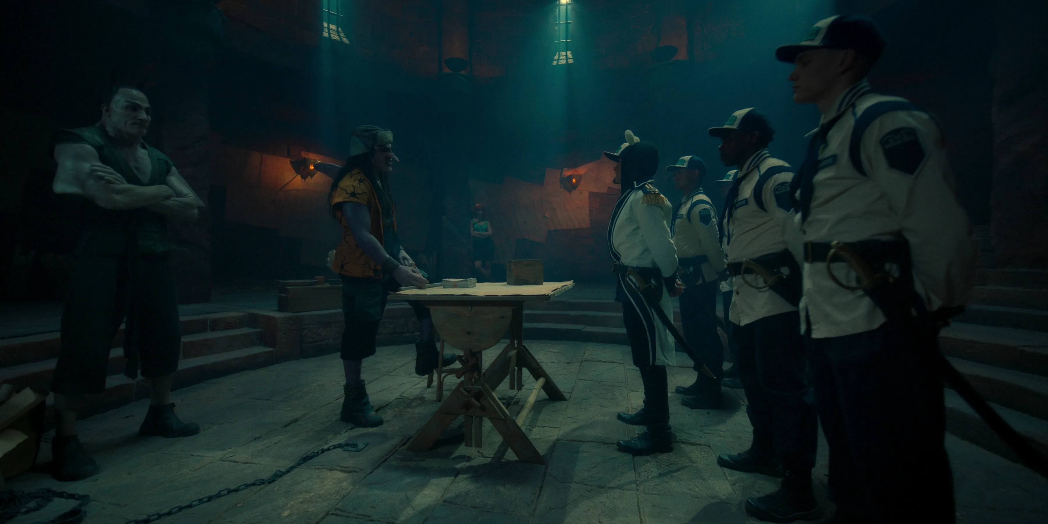 アーロン一味と海軍支部の関係とは...