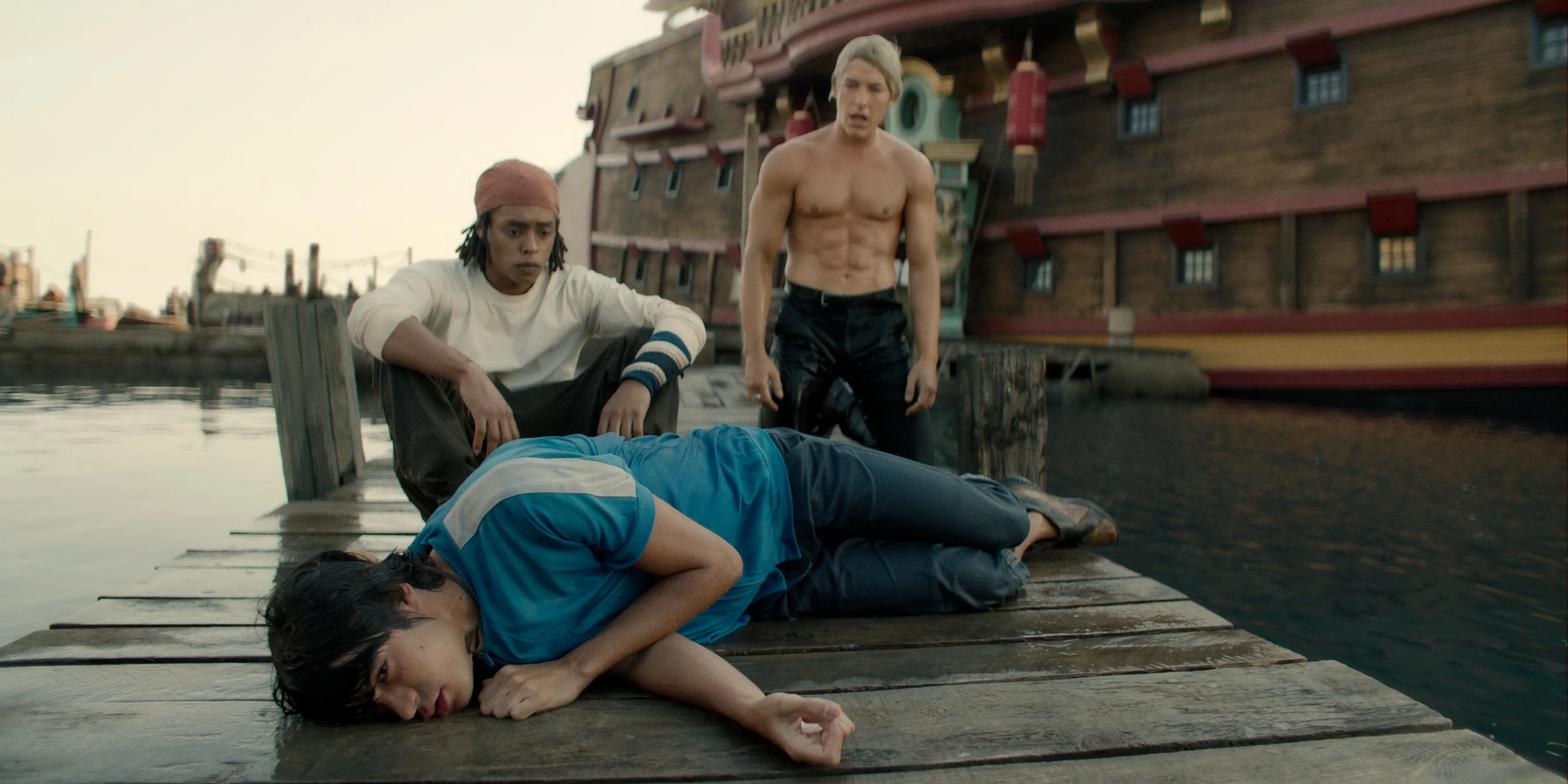 サンジの救出によってピンチを脱したルフィ