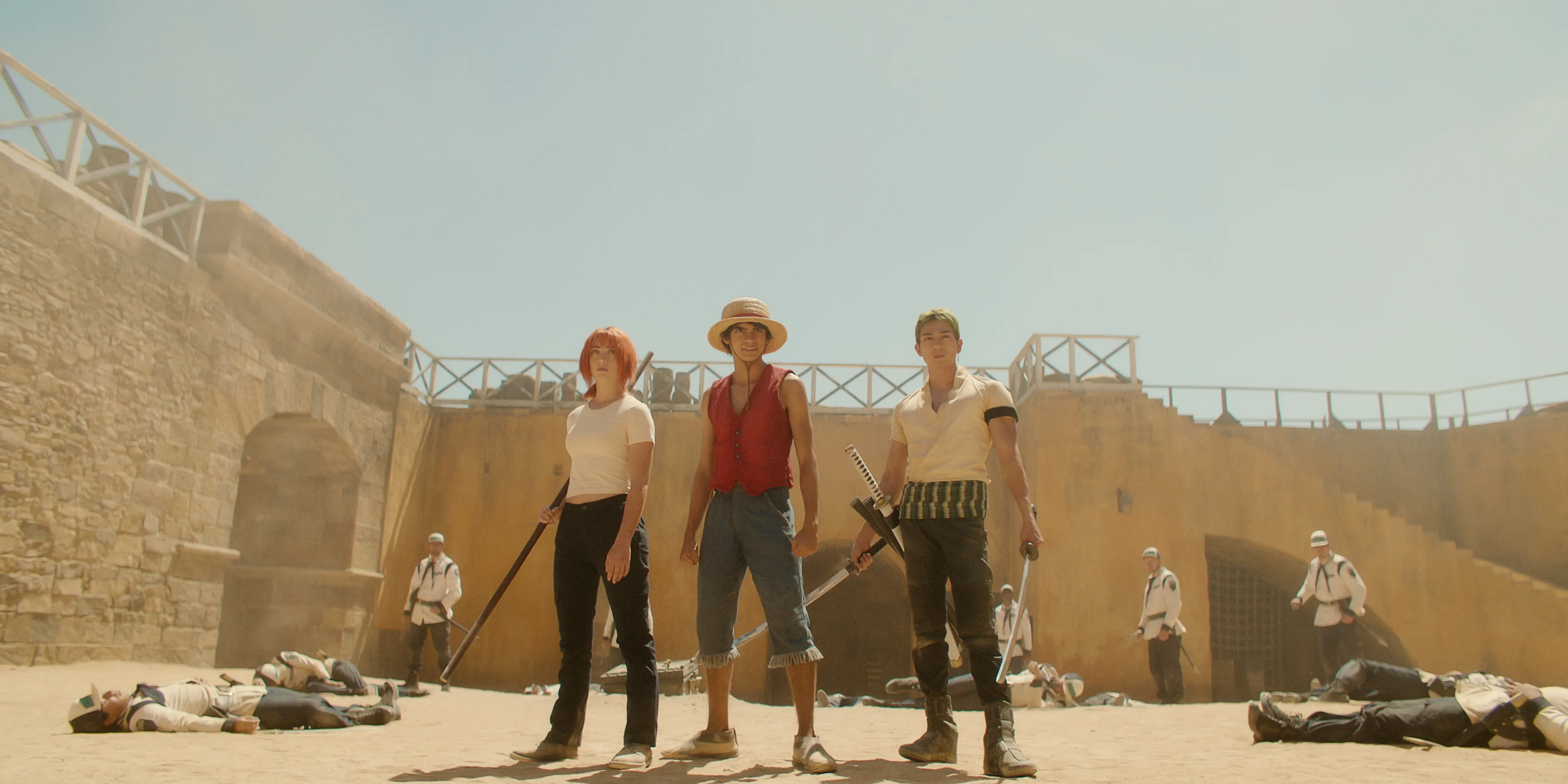 麦わらの一味、初陣