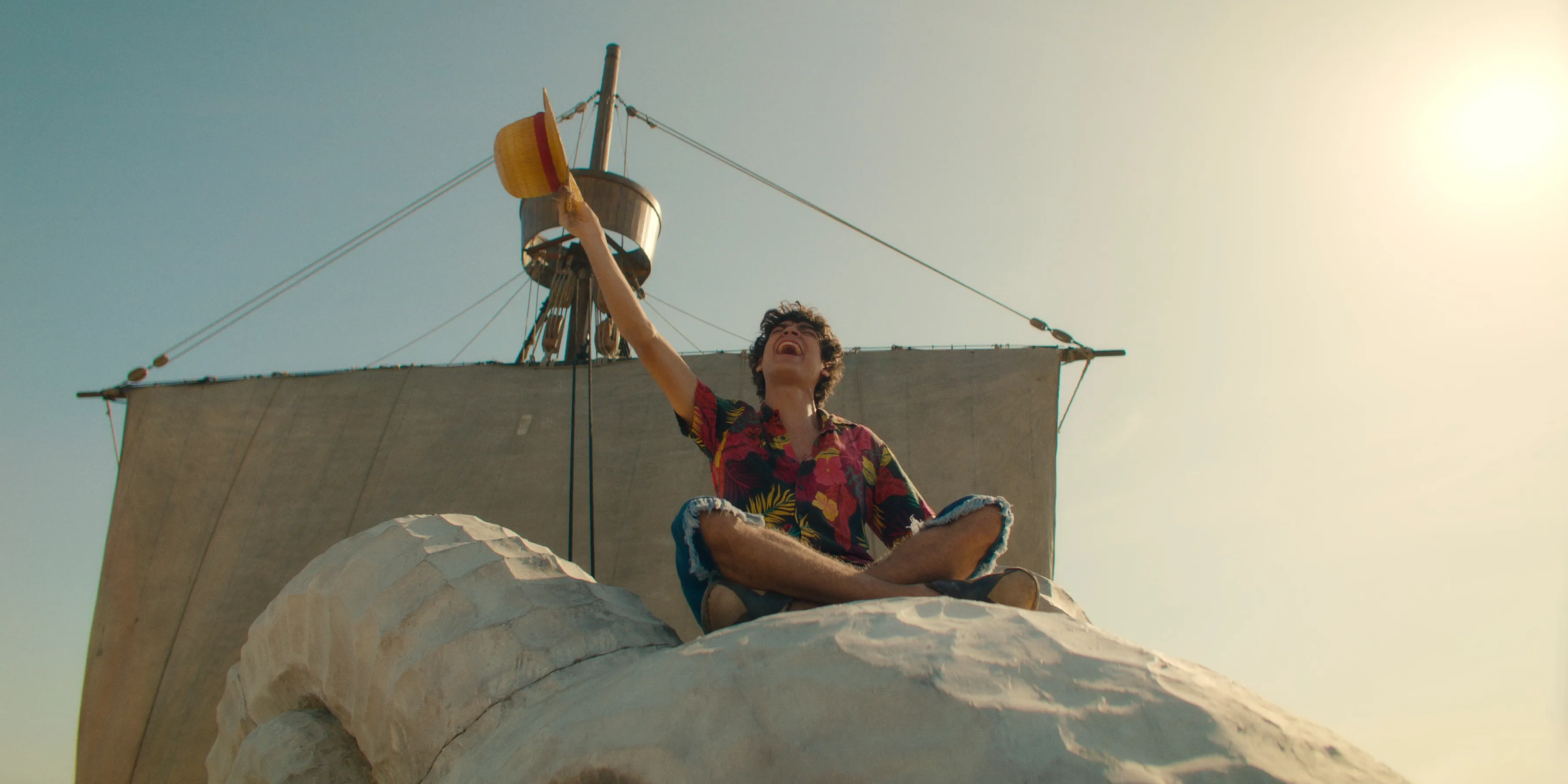 この場所がルフィにとっては船長の席